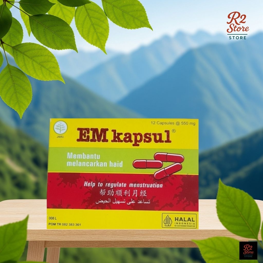 

EM Kapsul – Herbal Melancarkan Datang Bulan