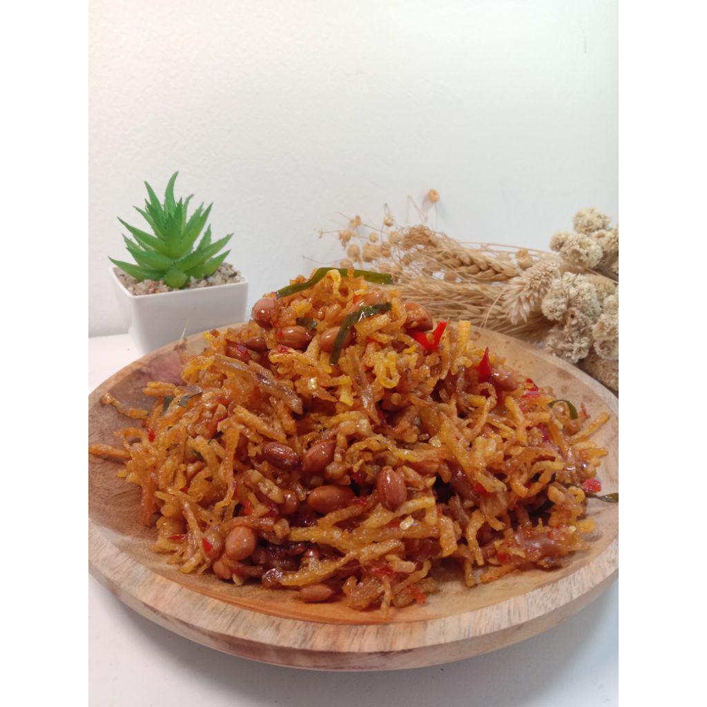 

Kentang Tempe Kacang Mustofa