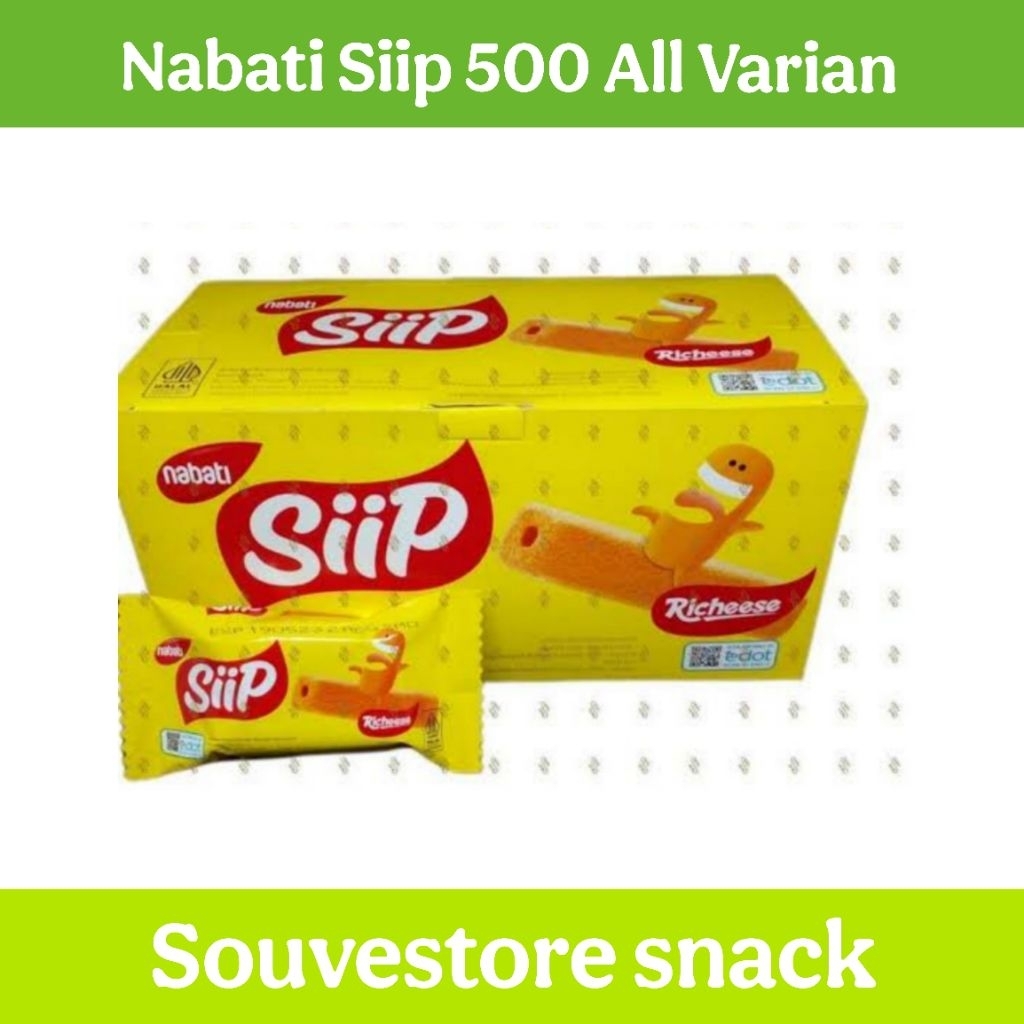 

Nabati Siip 500 All varian isi 20 Nabati Siip Coklat Jagung keju cocopandan