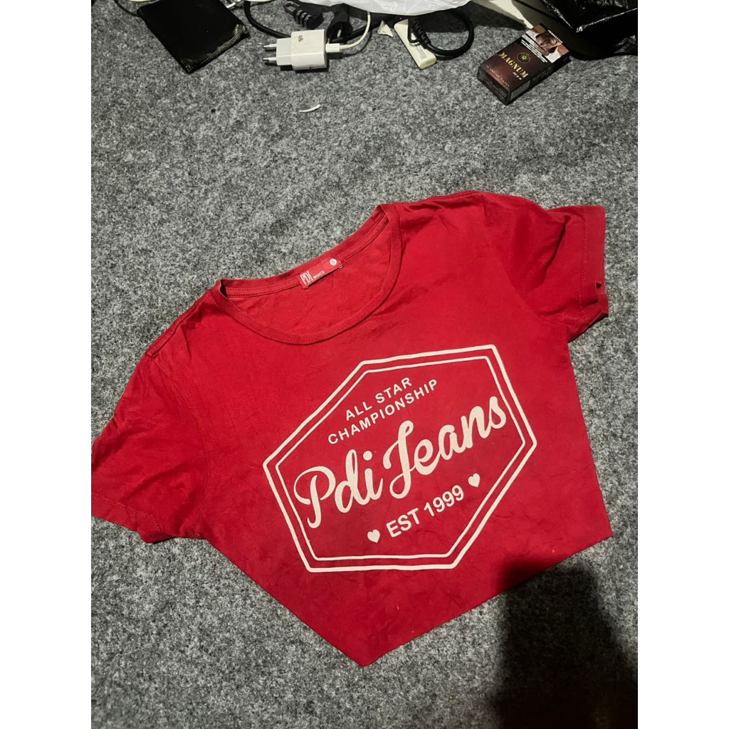 CROP BRAND PDI JEANS