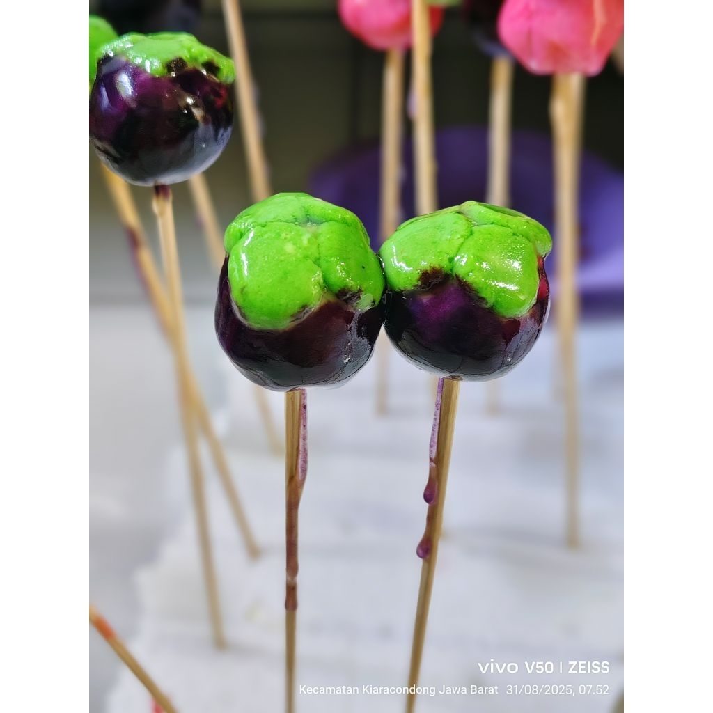 

luck cup / buah fantasi jajanan khas thailand 100% kacang hijau kupas