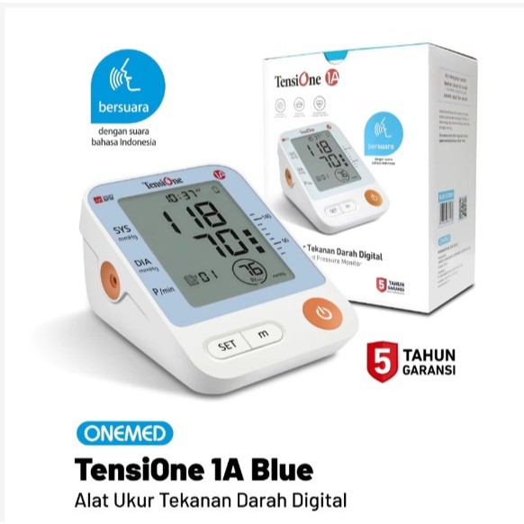 [ Fitur Suara ] Tensimeter Digital Suara TensiOne 1A ONEMED AN