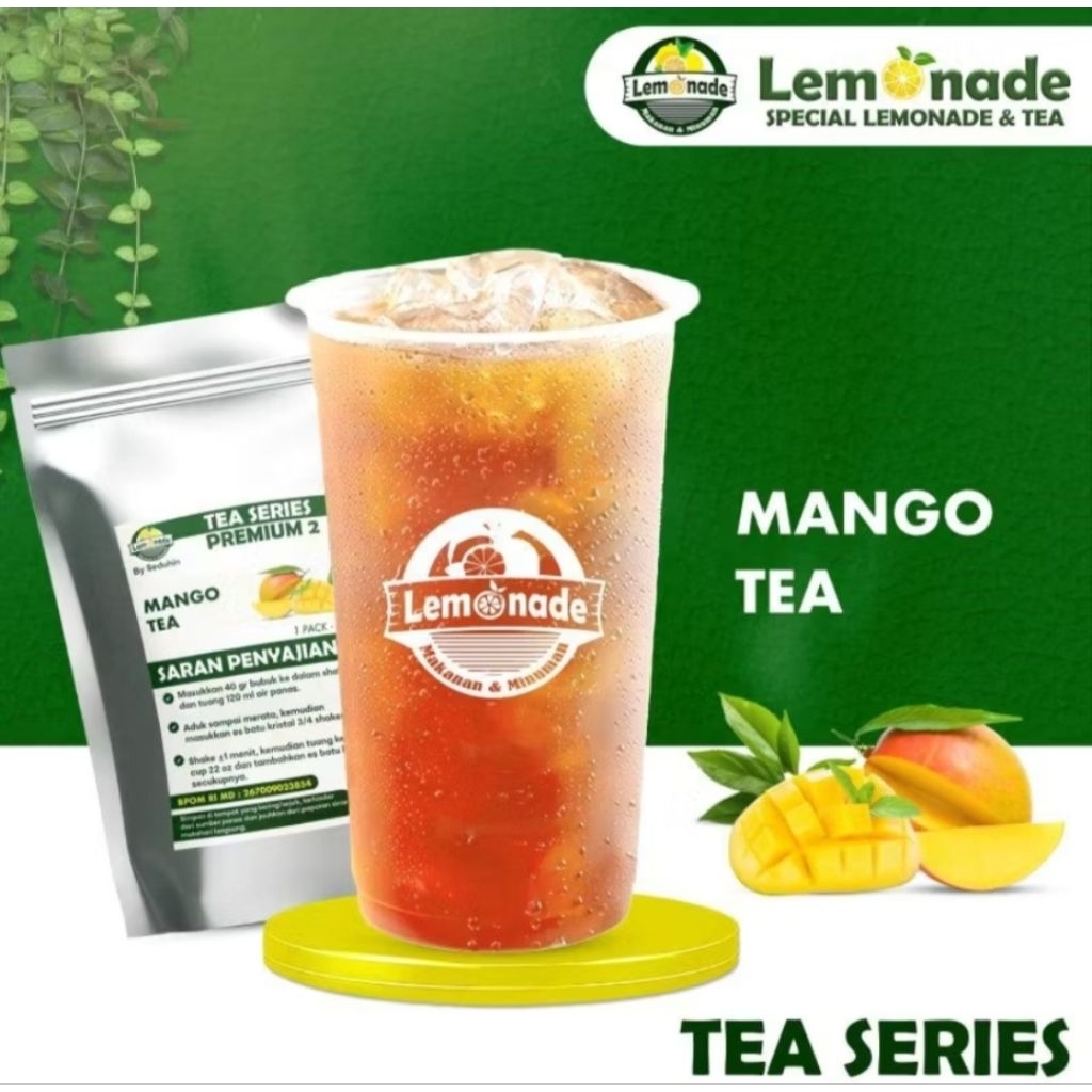 

mango tea 1kg bubuk minuman premium