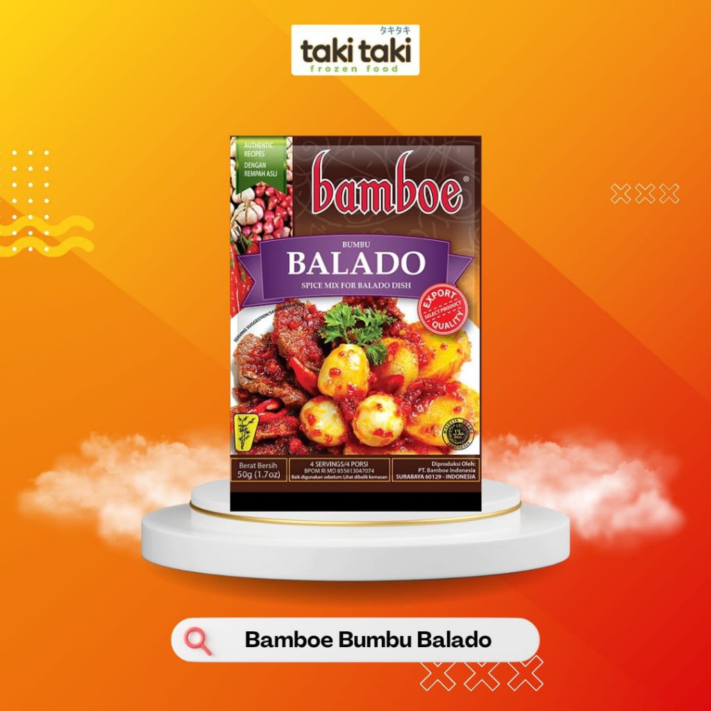 

bamboe bumbu balado spice mix 50 gr