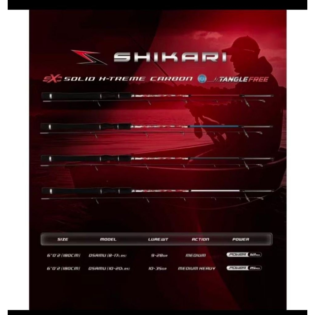 JORAN SHIKARI OSAMU 180 10-20LB
