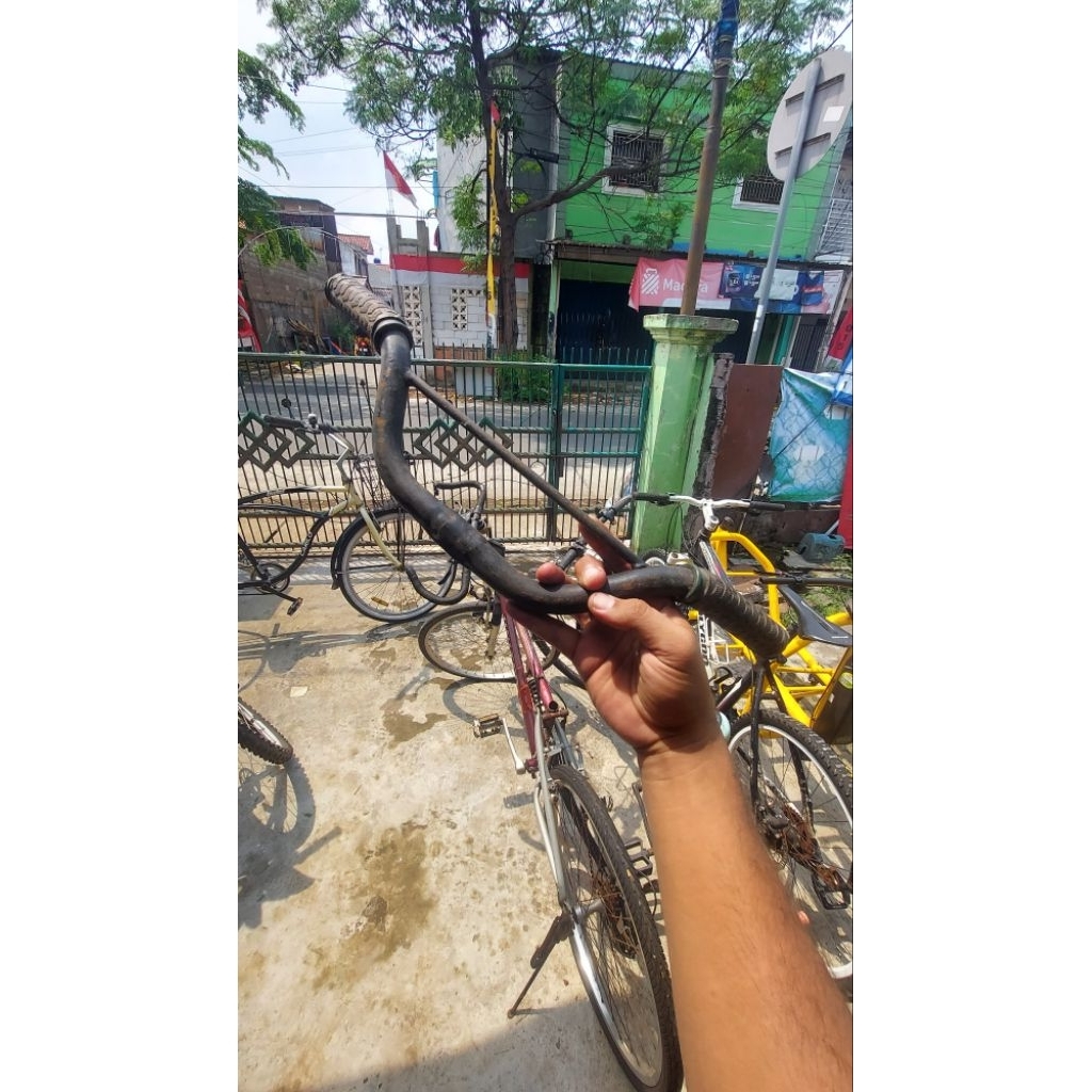 handlebar besi bekas