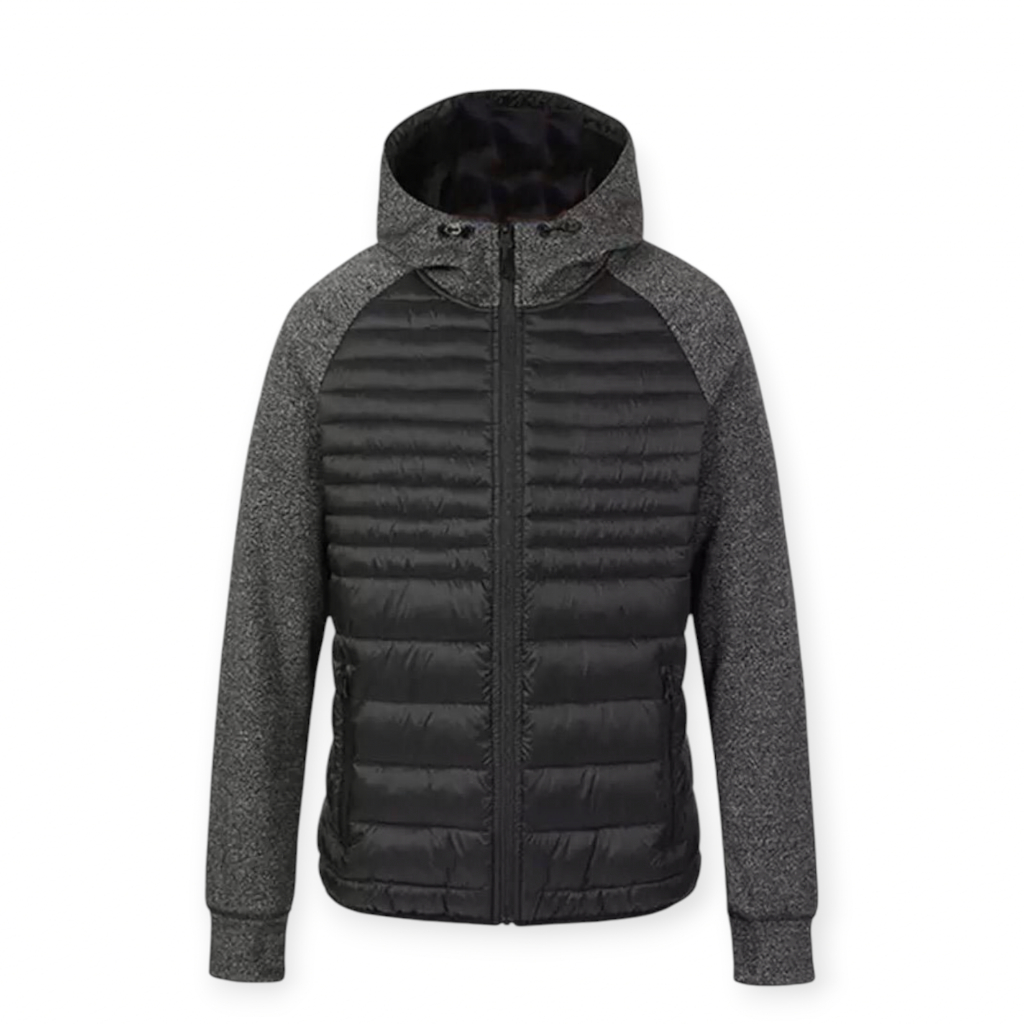 JAKET OUTFIT PRIA MOTIF WINTER KOMBINASI FLEECE