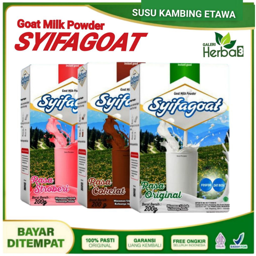 

SYIFAGOAT Susu Kambing Etawa