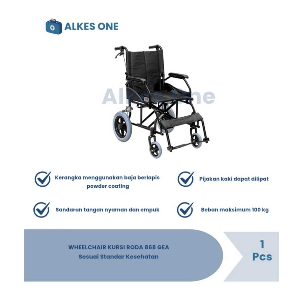 Wheelchair Kursi Roda 868 GEA