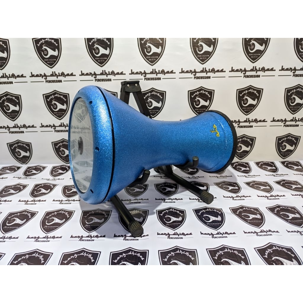 Darbuka Sombaty AHA Original | Motif Gliter Biru