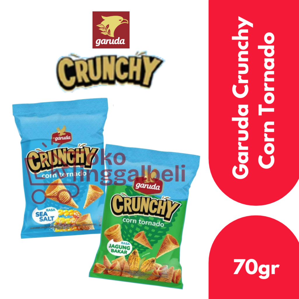 

Garuda Crunchy Corn Tornado All Variant - 70gr