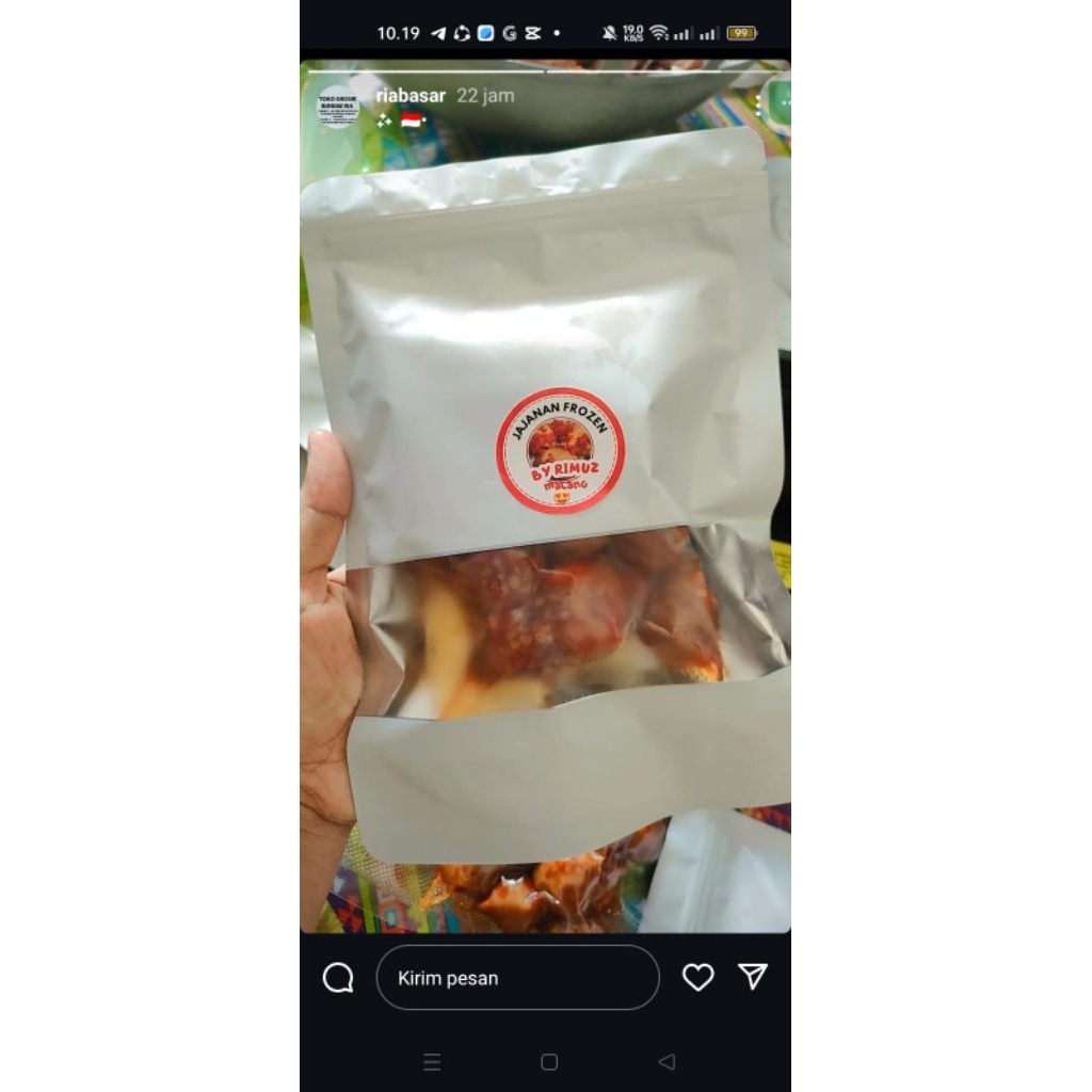 Pentol Pedas 200 gram Frozen By Rimuz