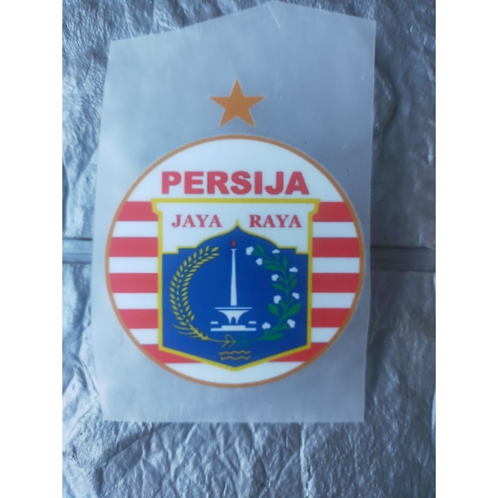 

emblem Stiker Logo Club Sepak Bola PRsija sablon DTF satuan lusinan