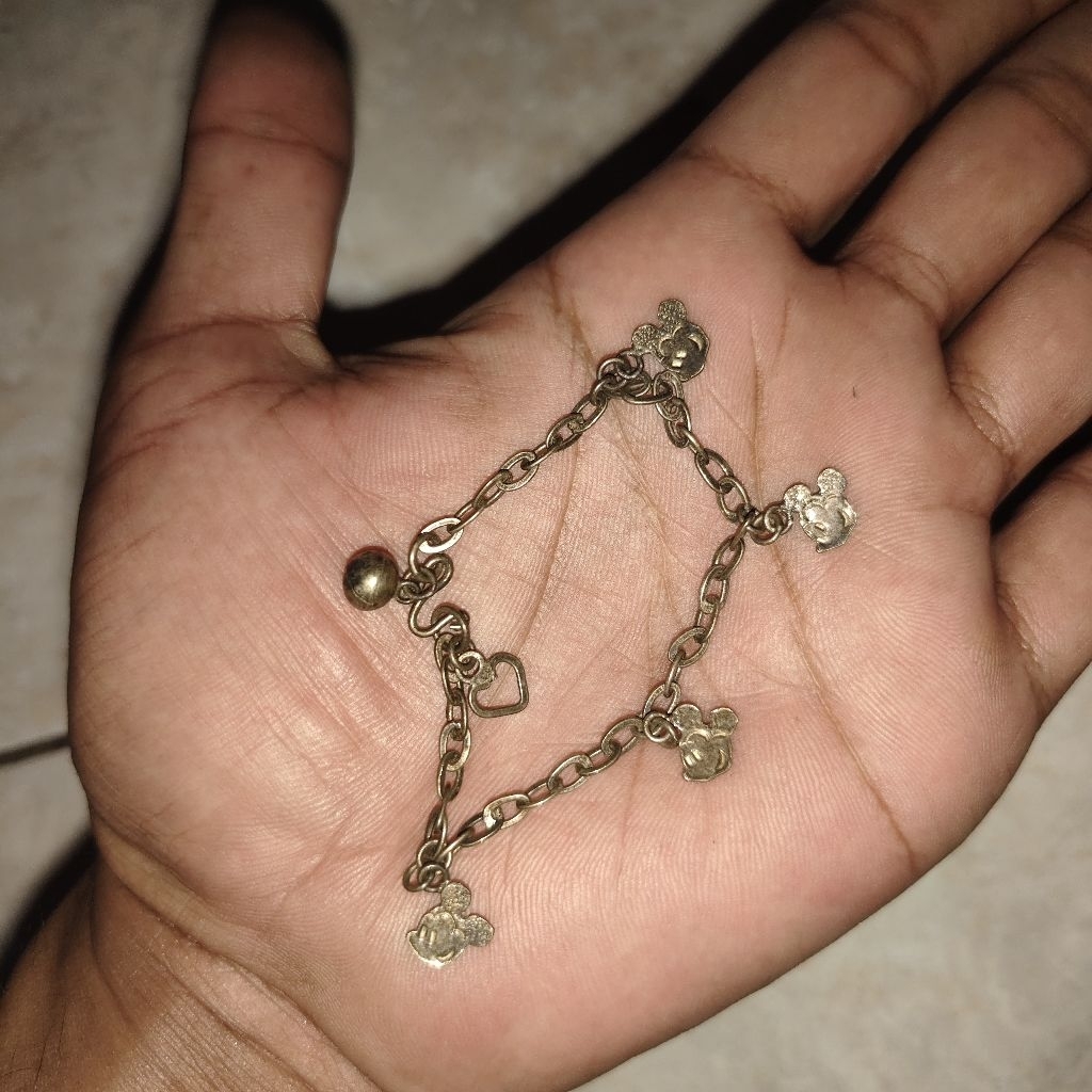 gelang perak jadul kuno antik peninggalan