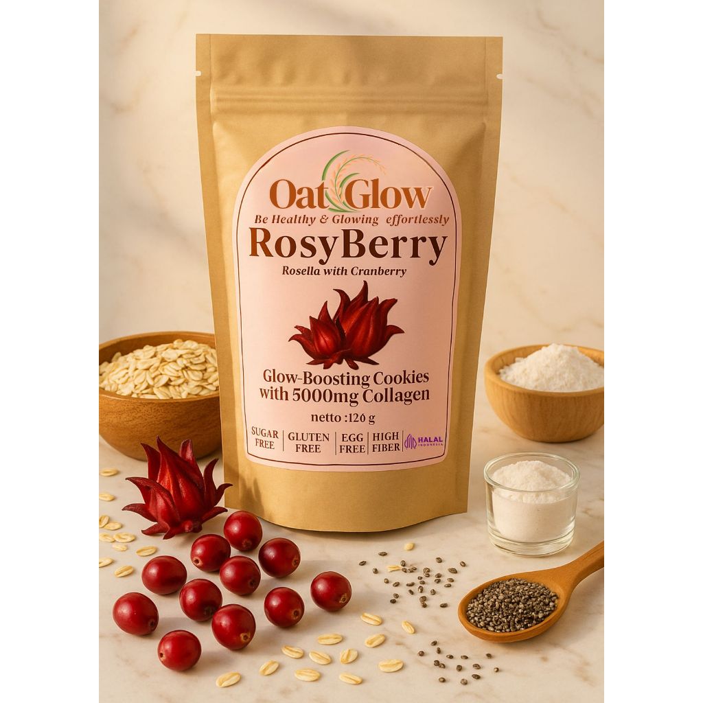 

RosyBerry (Rosella with Cranberry) - OatGlow (120gr)