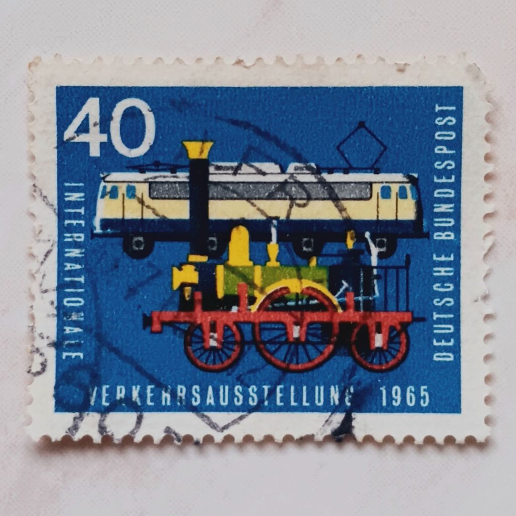 

(AA) Perangko Jerman, Republik Federal 1965 International Transport Exhibition, Munich - Traffic exhibition 40 pfennig Used