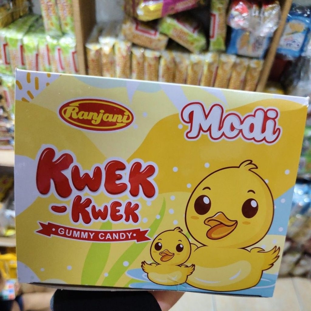 

MODI KWEK KWEK GUMMY ISI 24PCS
