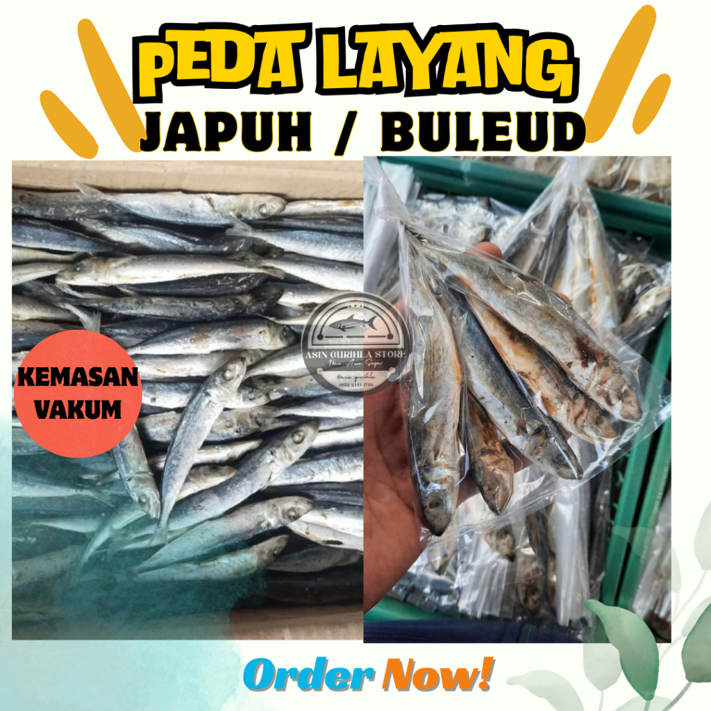 

Ikan Asin Peda Layang Japuh / Buleud KBK Kemasan Vakum | 250r - 500gr - 1000gr