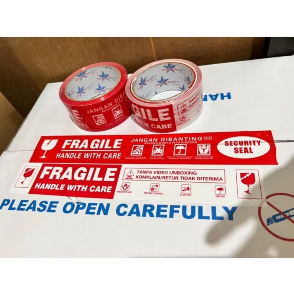 

Lakban Fragile 48mm x 80 Yard – Per PCS