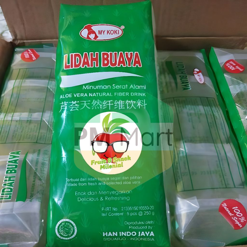 

Lidah Buaya My Koki Aloe Vera Drink 1 Pack Lidah Buaya My Koki Satuan