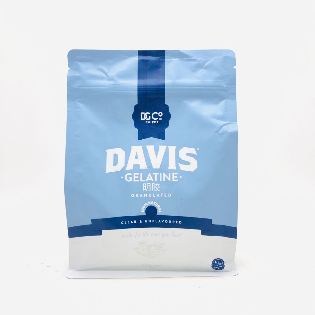 

Gelatine davis gelatin powder bubuk 500 gram - clear unflavored