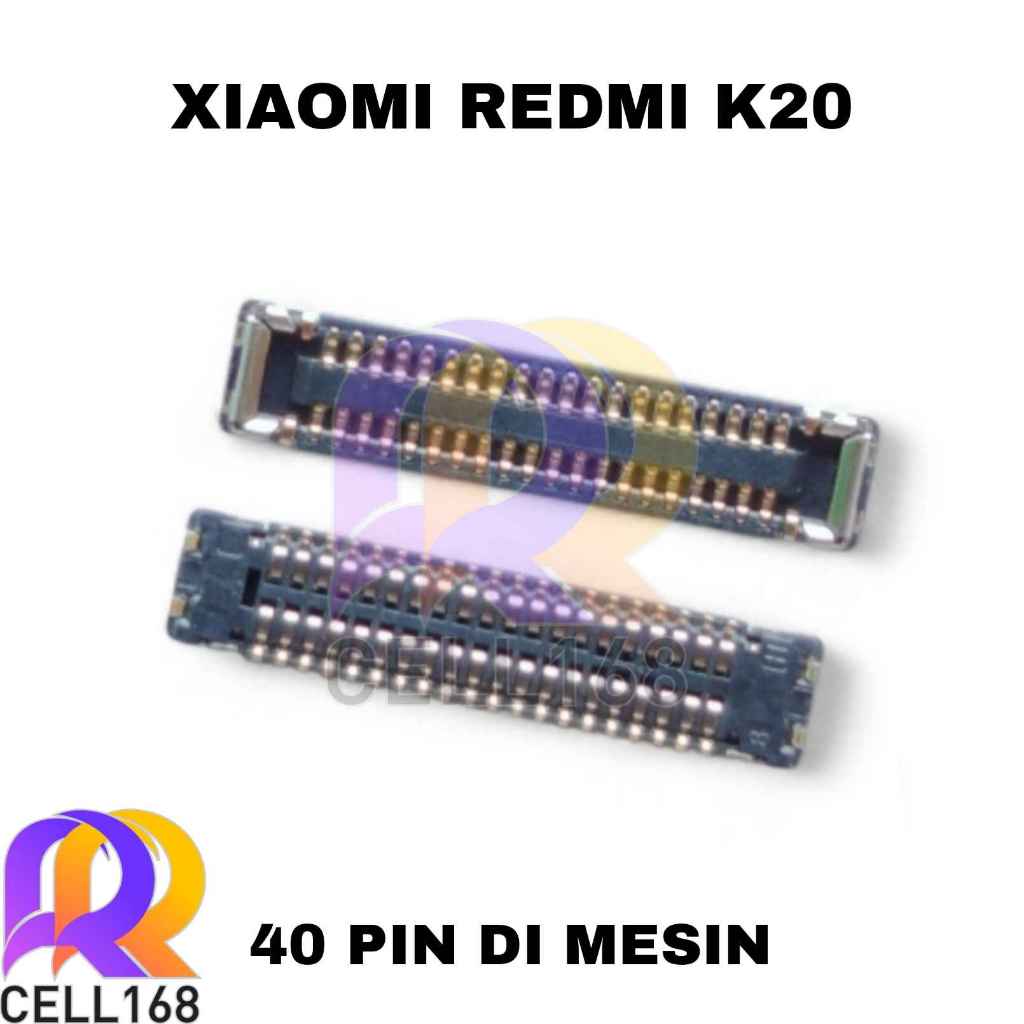 KONEKTOR LCD REDMI K20 CONNECTOR LCD FPC DIMESIN