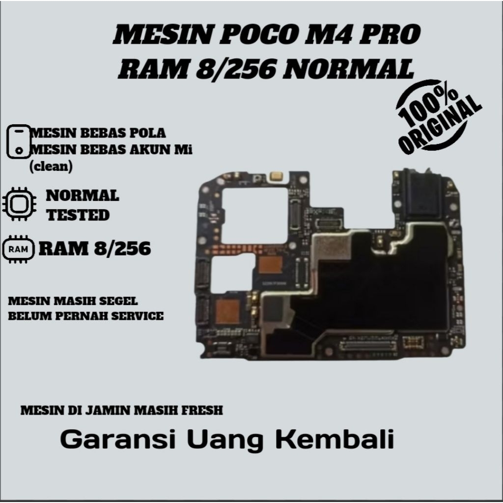 MESIN POCO M4 PRO RAM 8/256 NORMAL TESTED TINGGAL PAKAI