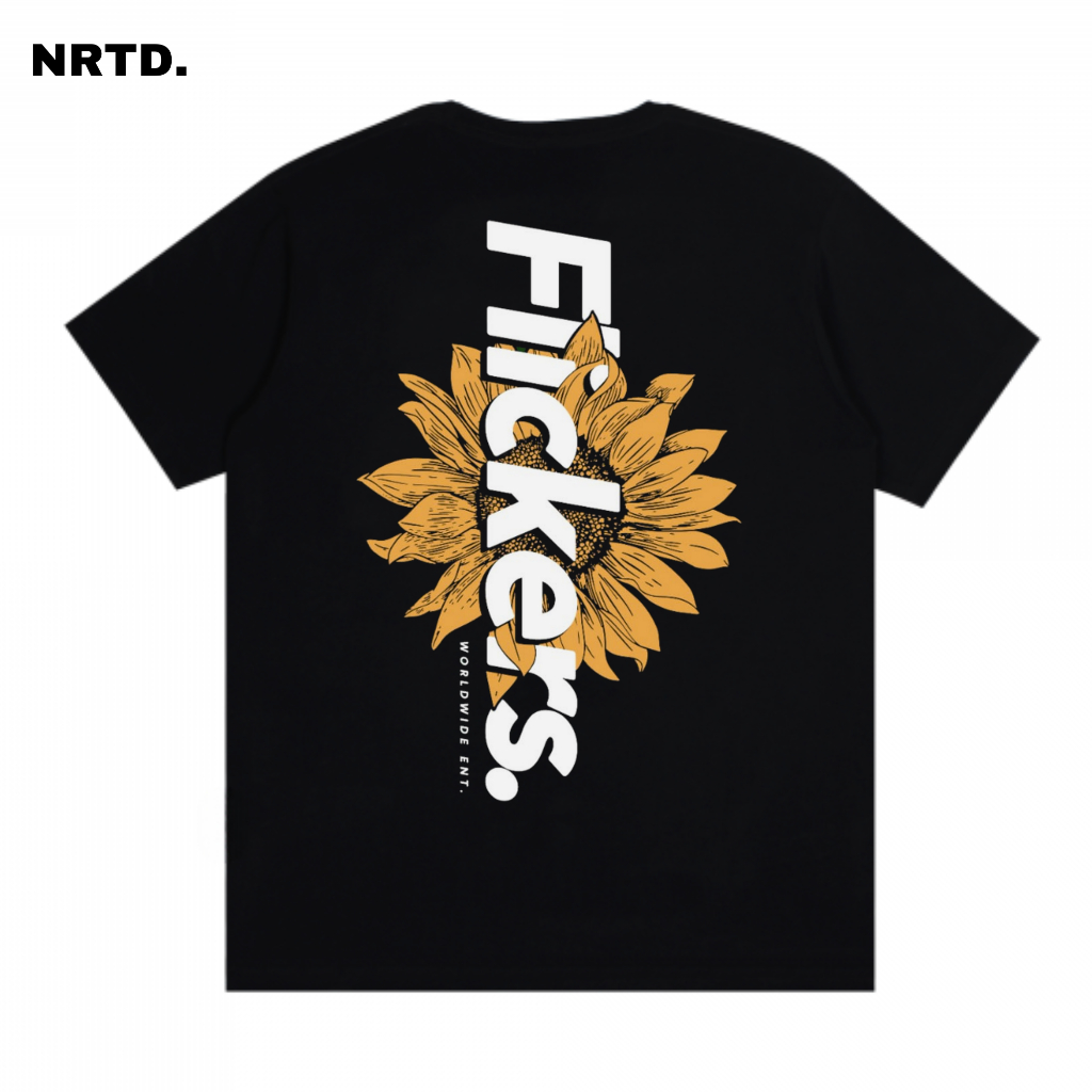 Nordtide Kaos Tshirt Flickers Black Tees