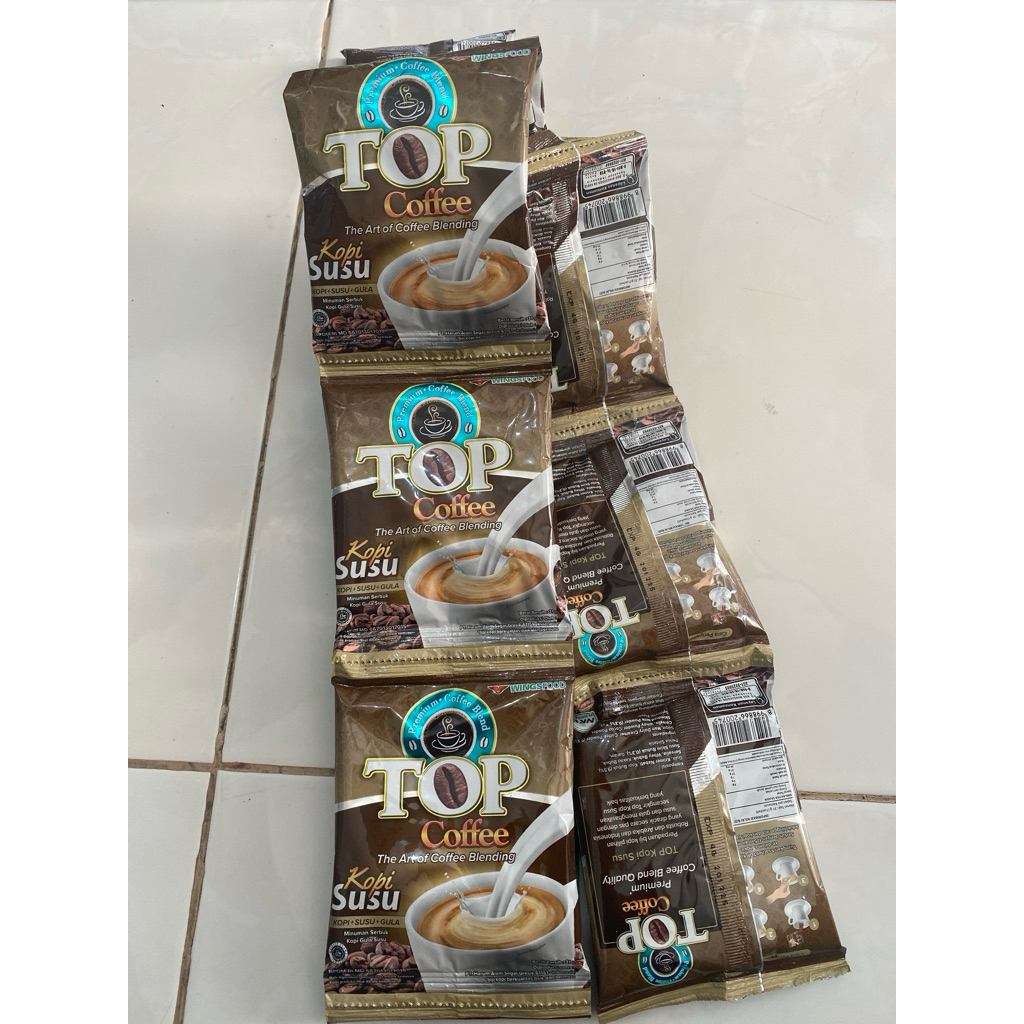 

TOP Kopi Susu 31g x 12 pcs (1 Renceng)