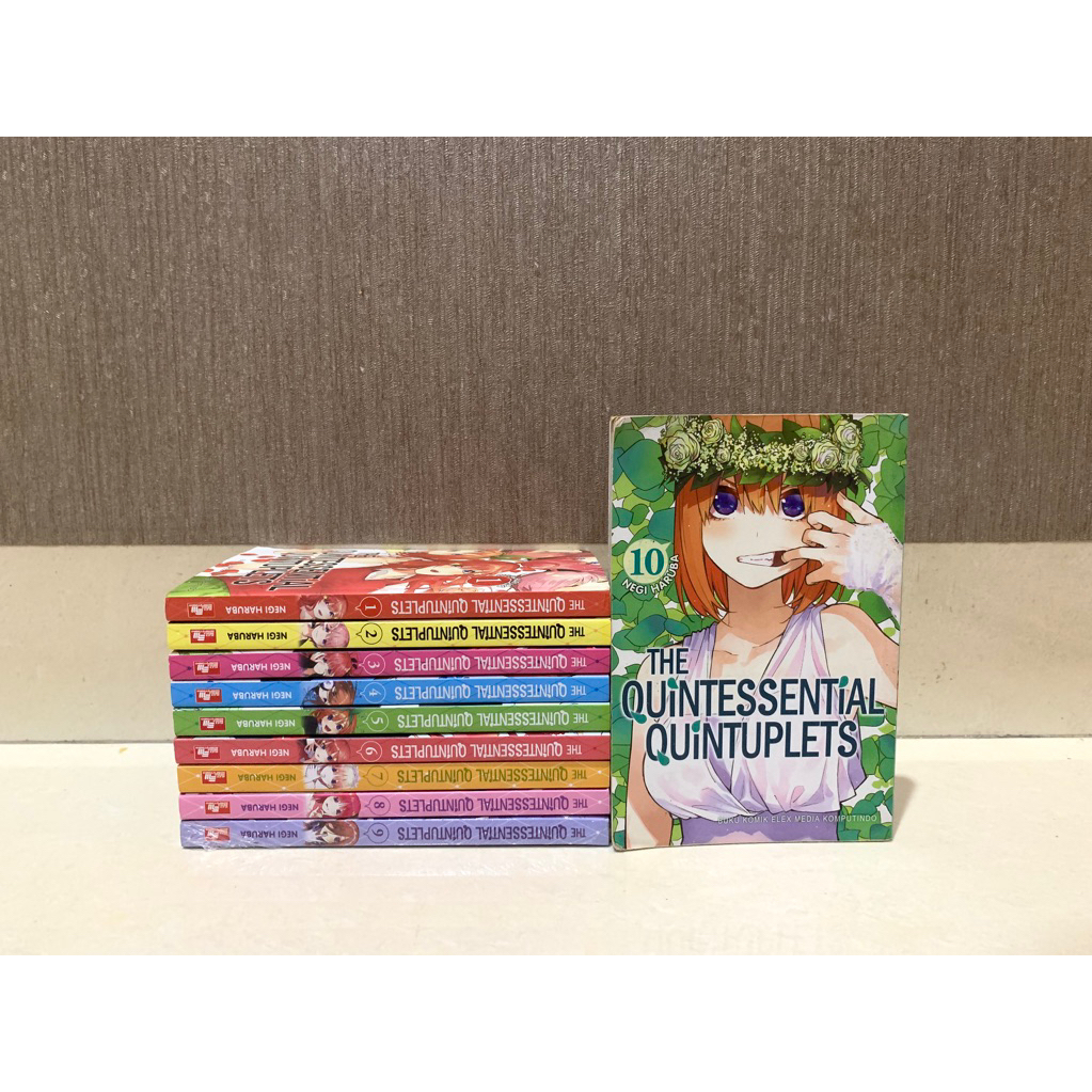 SET B - Komik Manga Gotoubun The Quintessential Quintuplets 1-10
