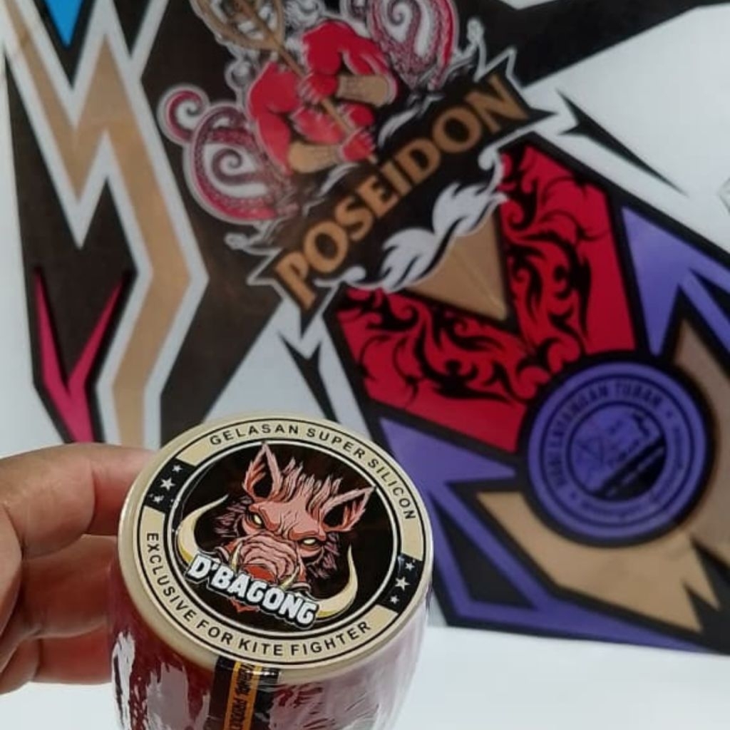 Gelasan Molor D'Bagong by Kapak Jajang Size 0.25 2000 Yard dan Layangan Sukhoi Super Predators Cuspi