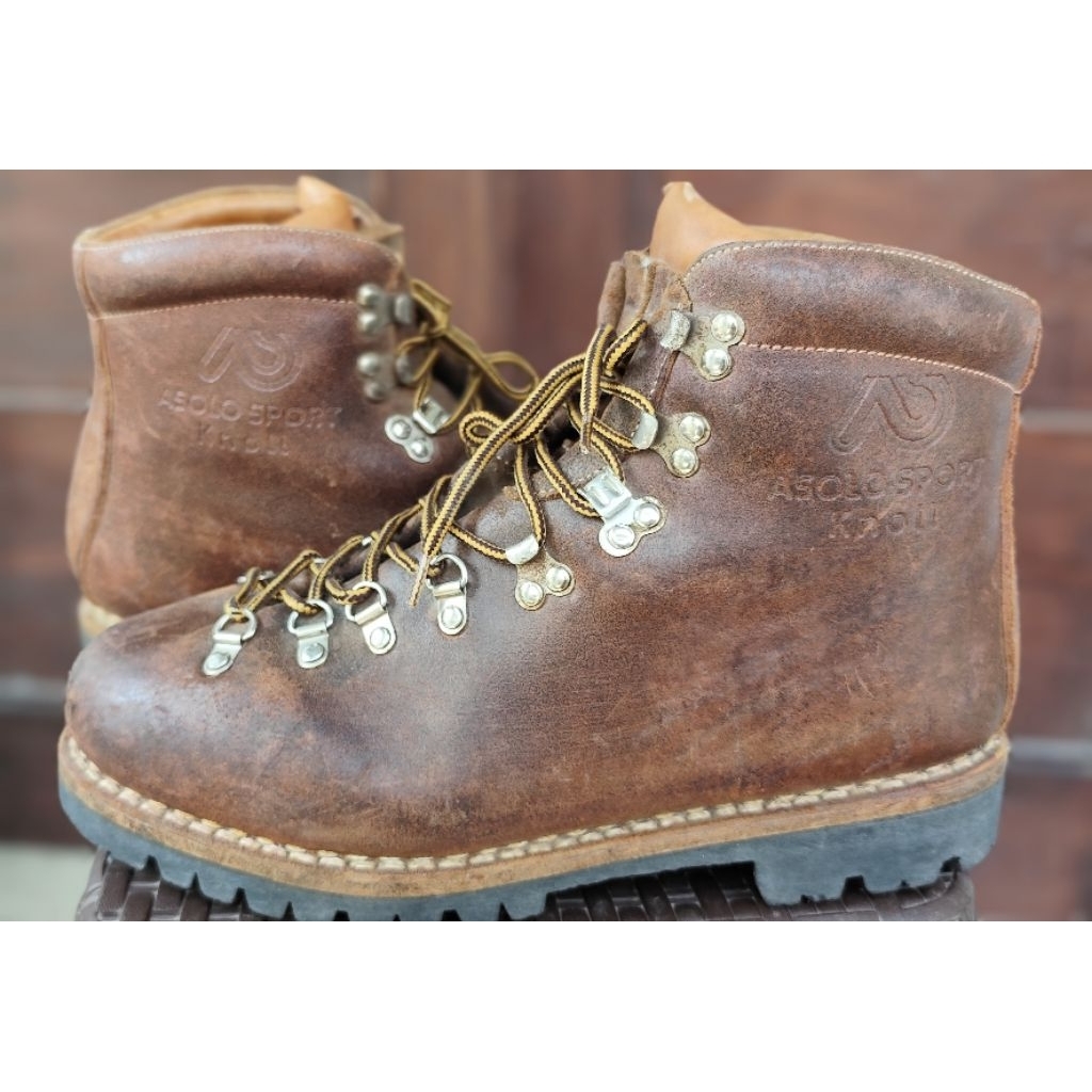 Boots Hiking & Trekking Asolo Sport Knoll Vintage Made in Italy Size 43 insol 27.5 cm