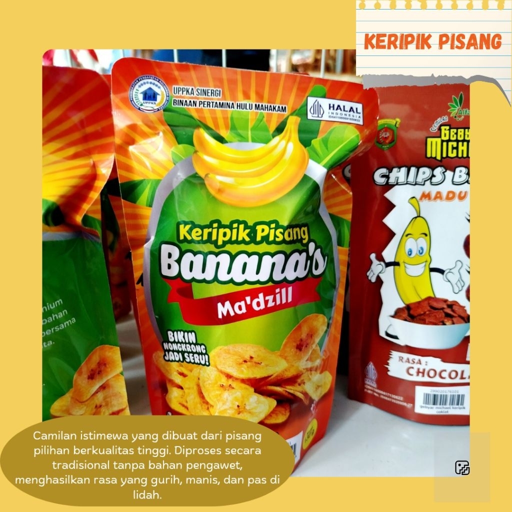 

Keripik Pisang Premium - Banana’s Ma’dzill