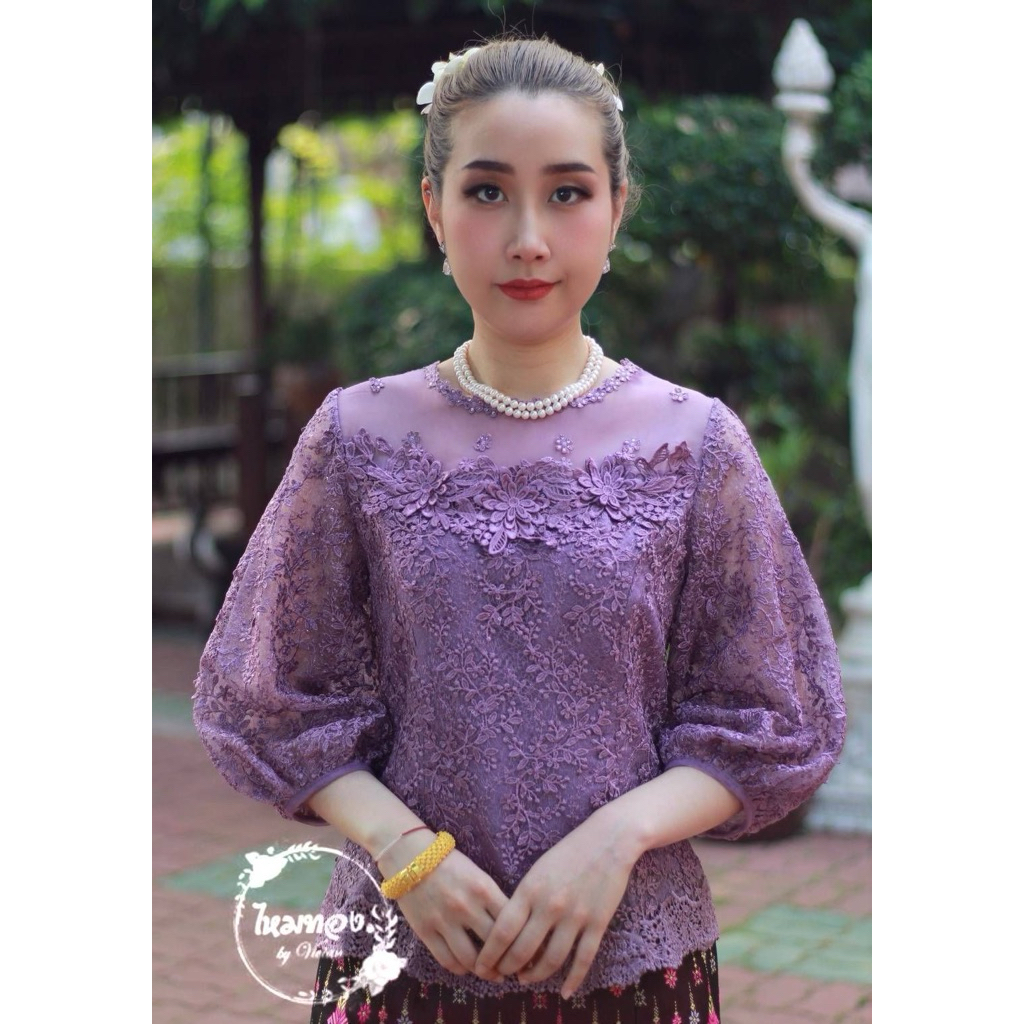 ATASAN BLOUSE  MAITHONG BROKAT MADE IN THAILAND BANGKOK ORIGINAL PREMIUM
