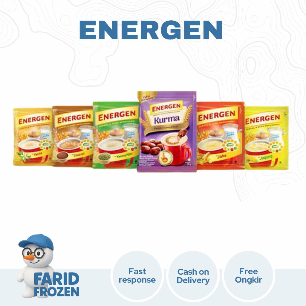 

ENERGEN MINUMAN SEREAL OAT SUSU 35 GR X 10 ( 1 RENCENG ISI 10 PCS)