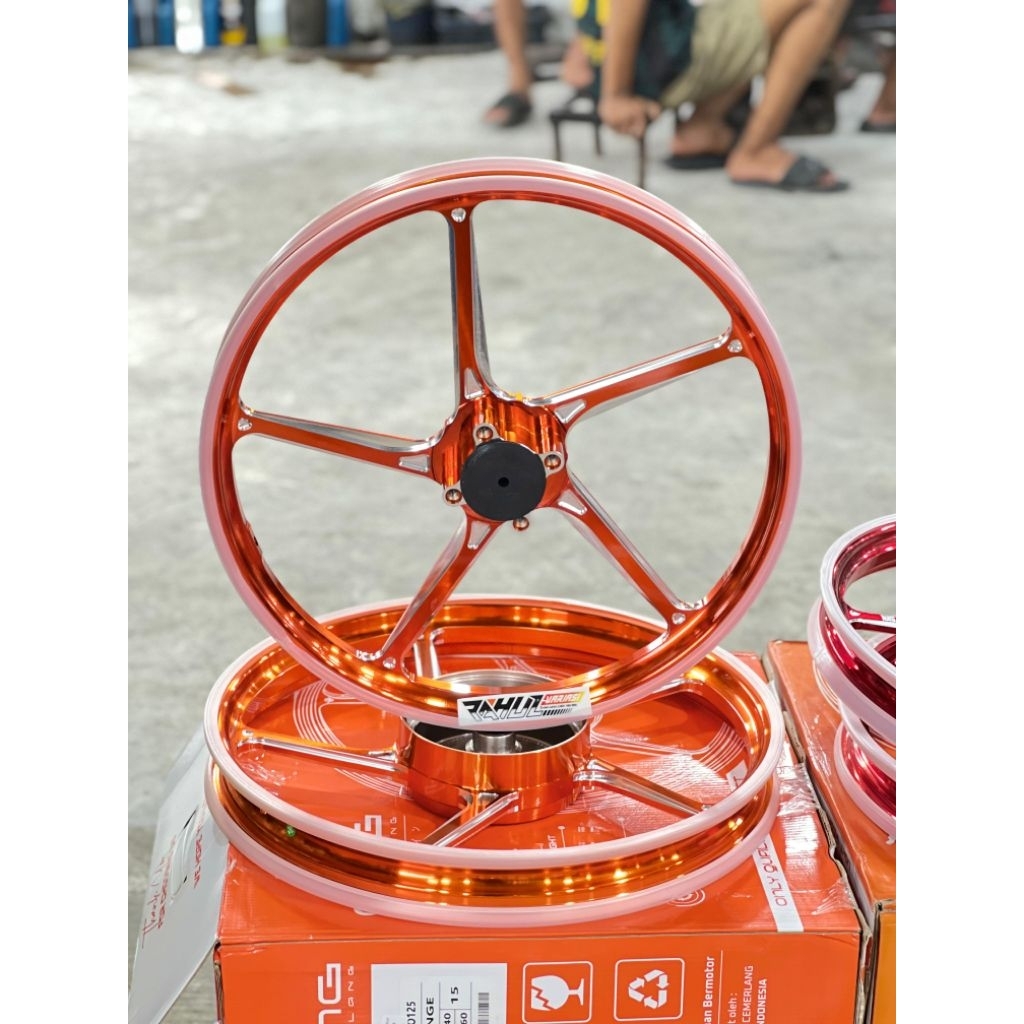 Velg Racing CMG (Enkei) 511 P5 Ring 17, Pemakaian untuk Vario 125 150 Old New 160 Cbs