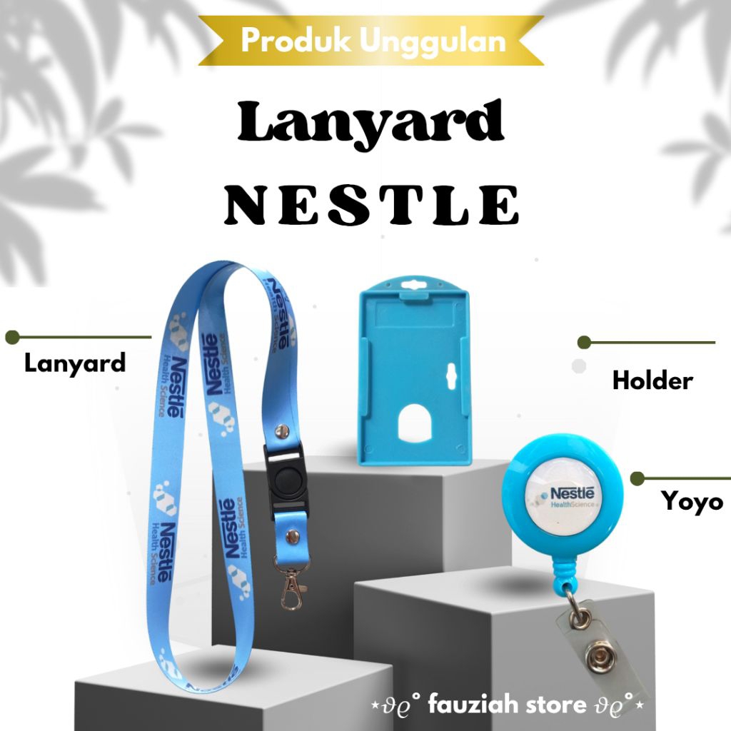 

READY! TALI ID CARD NESTLE / LANYARD NESTLE TERMURAH!!!