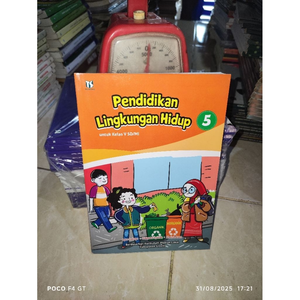 buku PLH pendidikan lingkungan hidup untuk SD MI kelas 5 kurikulum merdeka