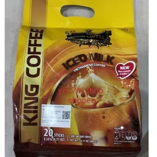 

TNI King Coffee Iced Milk Vietnamese Coffee 400gr