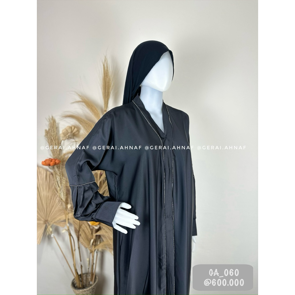 GA_060 / ABAYA ORI SAUDI / ABAYA ARAB SAUDI / ABAYA IMPORT SAUDI / ABAYA ORIGINAL / ABAYA ASLI SAUDI