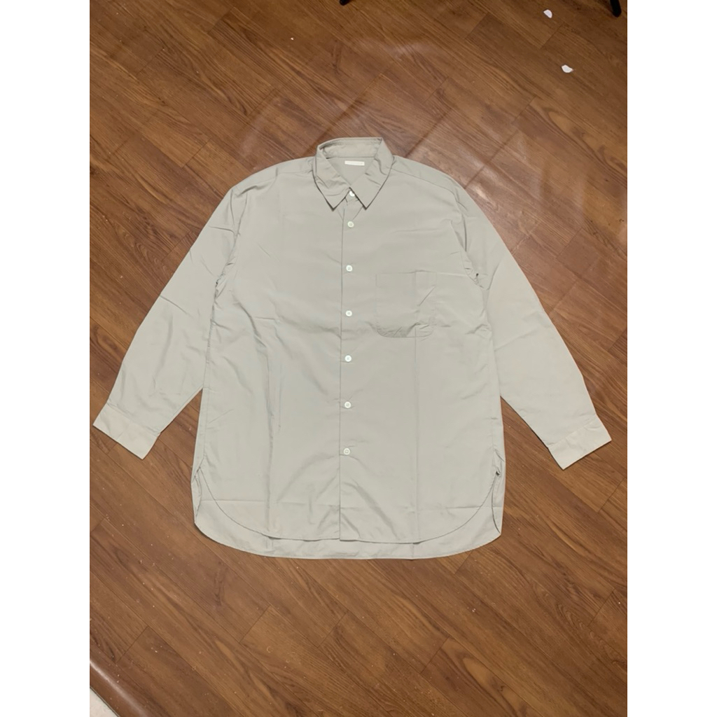 KEMEJA POCKET GU | GREY