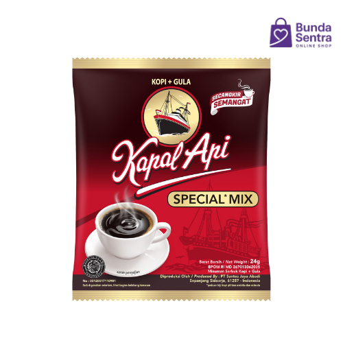 

Kopi Kapal Api Special Mix 24 Gram – 1 Renceng Isi 10 Sachet | Kopi Mantap Rasa Nikmat