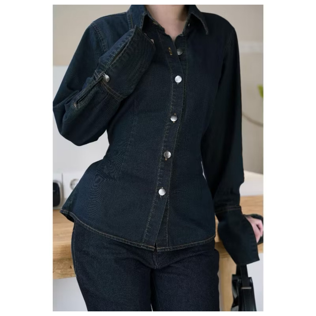 Gracias Label Yara Denim Top