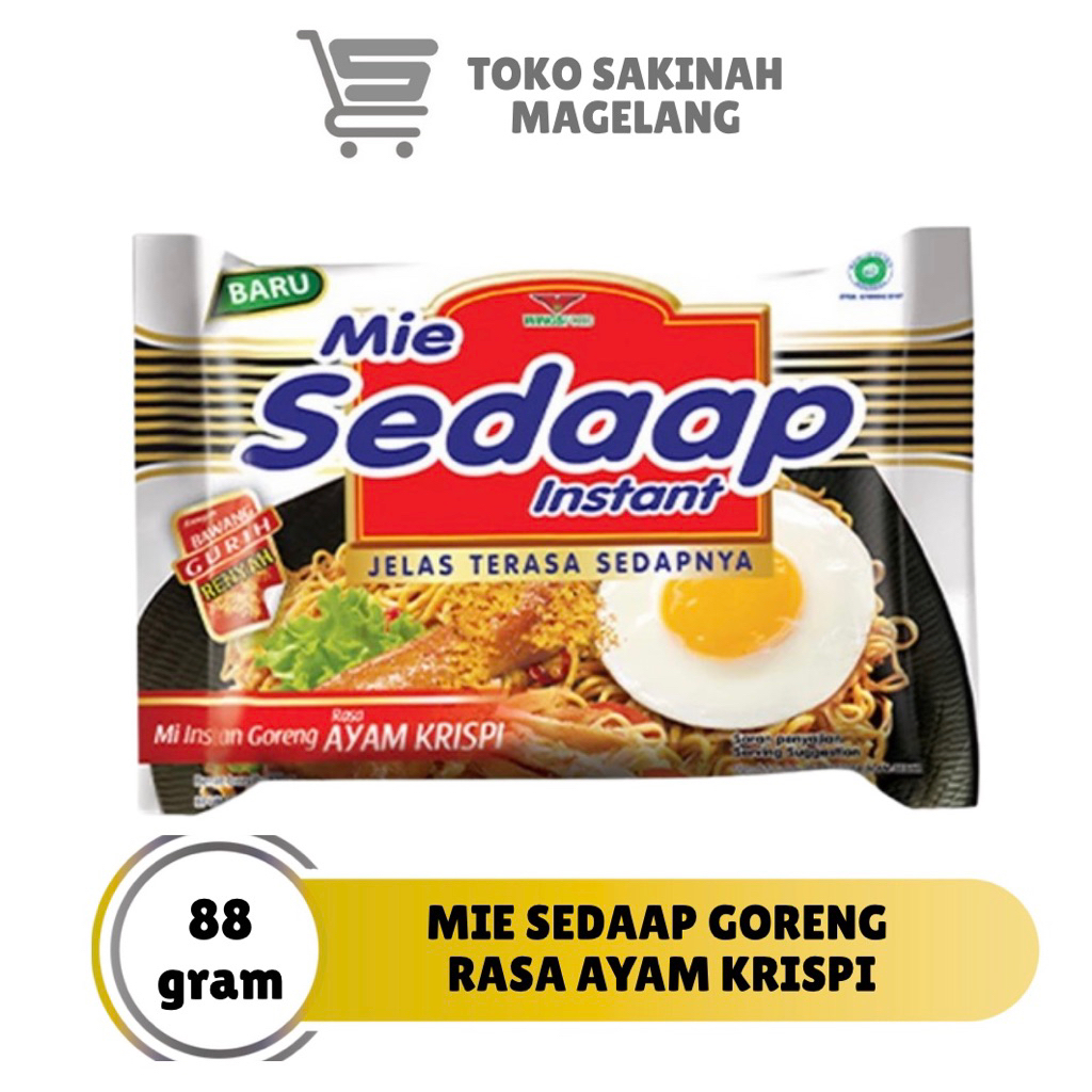 

Mie Sedaap Goreng Rasa Ayam Krispi
