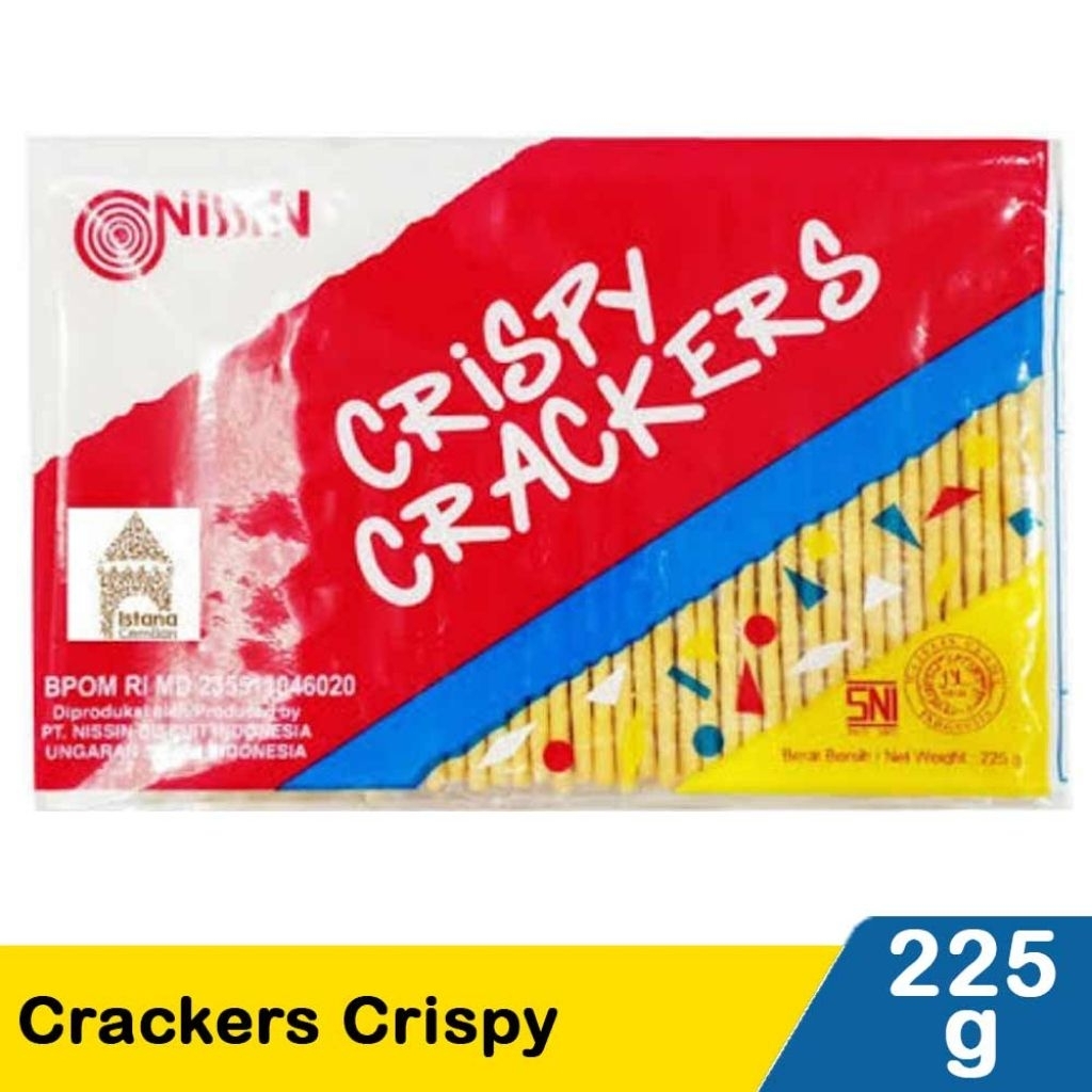 

nissin crackers crispy 225g
