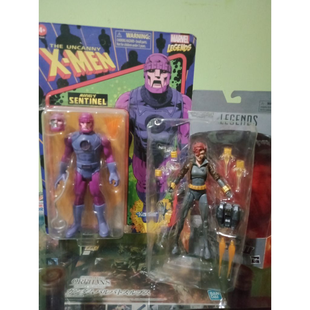 Marvel Black Widow (rare) & Sentinel Original Hasbro