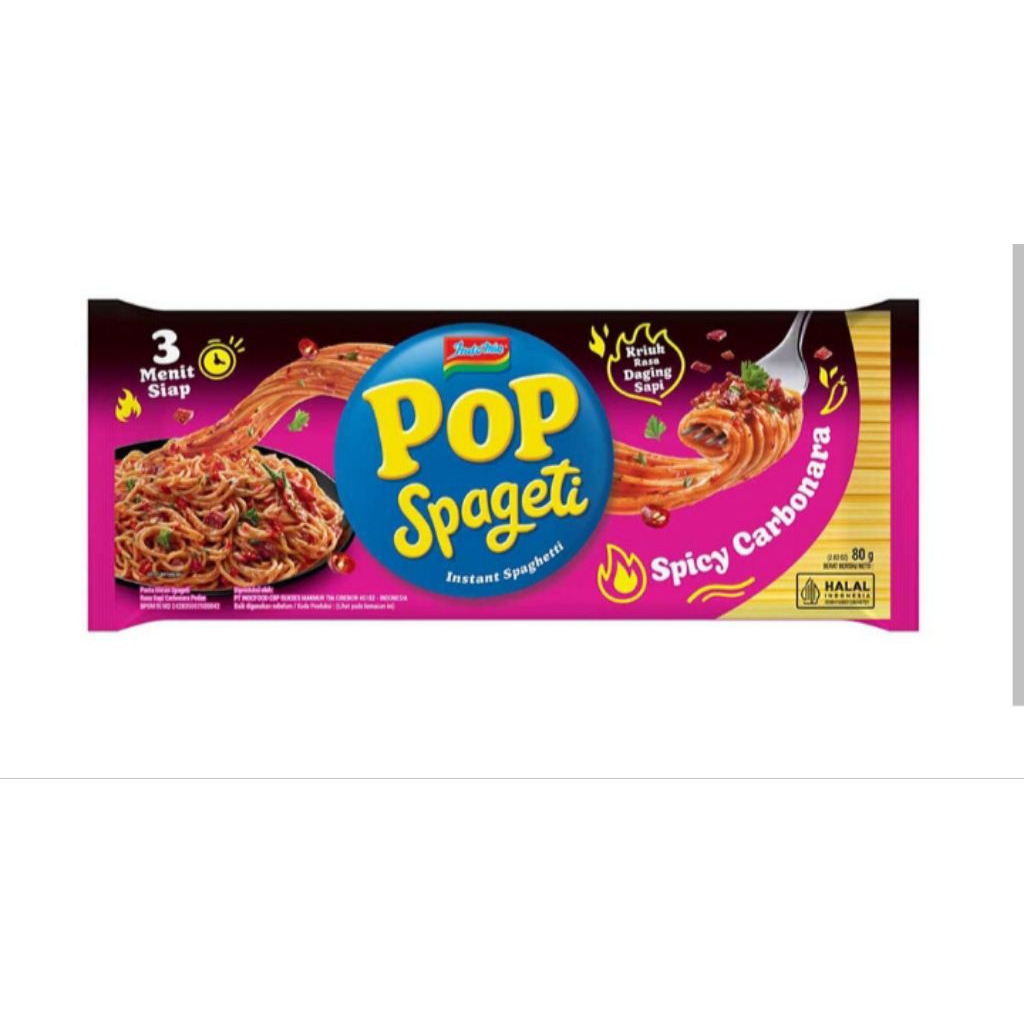 

pop spageti spicy carbonara