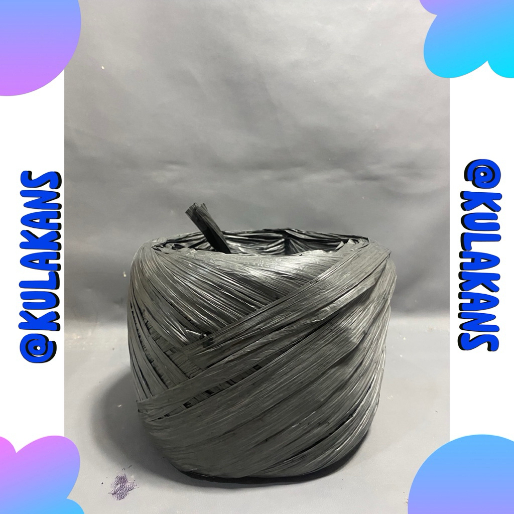 

tali rafia 500g warna hitam