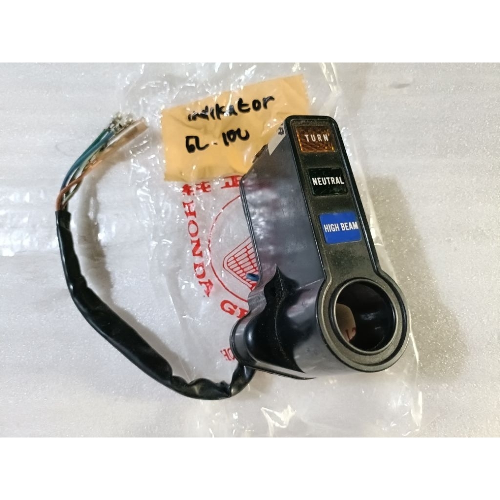 Cover kunci kontak tutup kunci kontak honda gl100 gl125 platina original nos