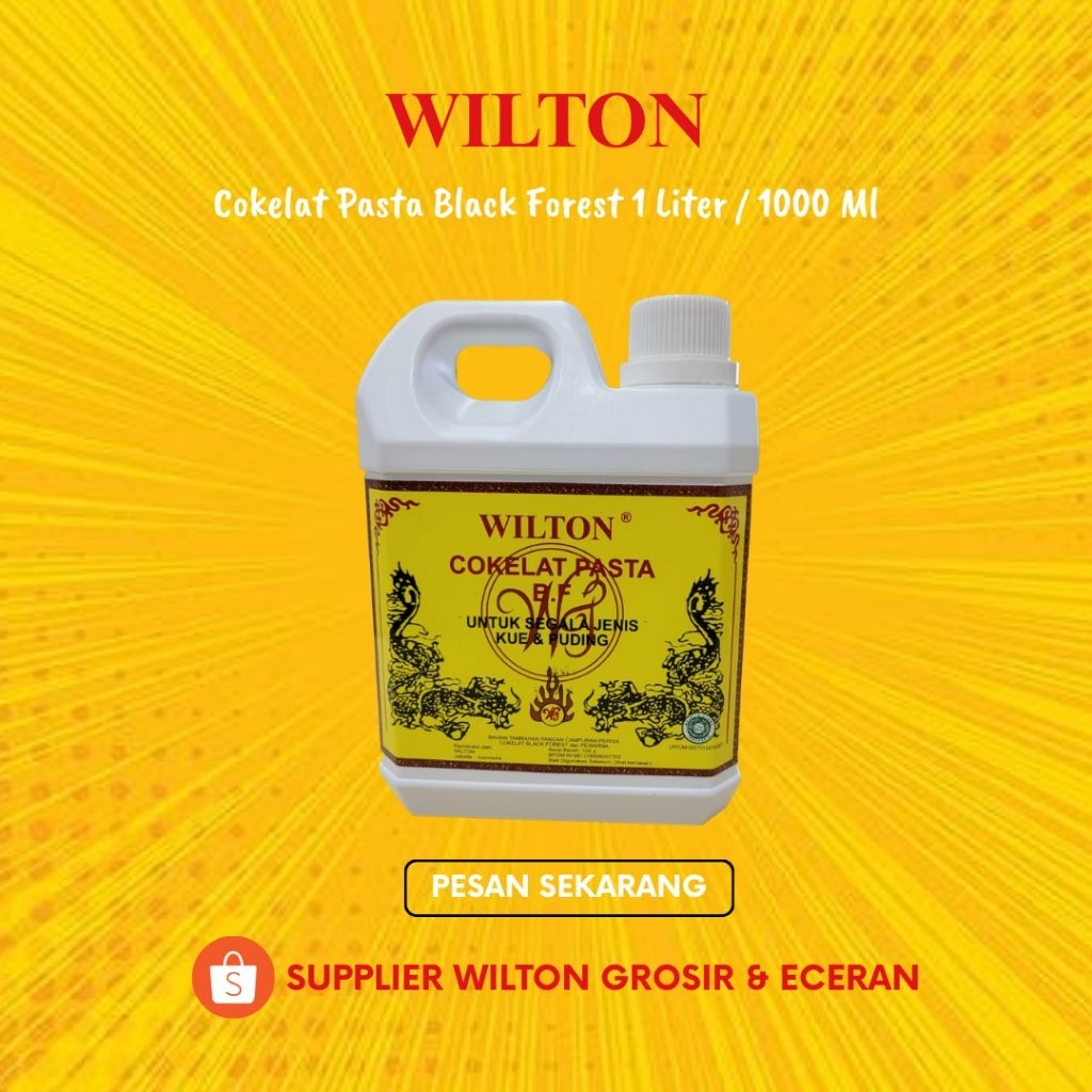 

Wilton Cokelat Pasta Black Forest 100 ml – Perisa Kue & Puding